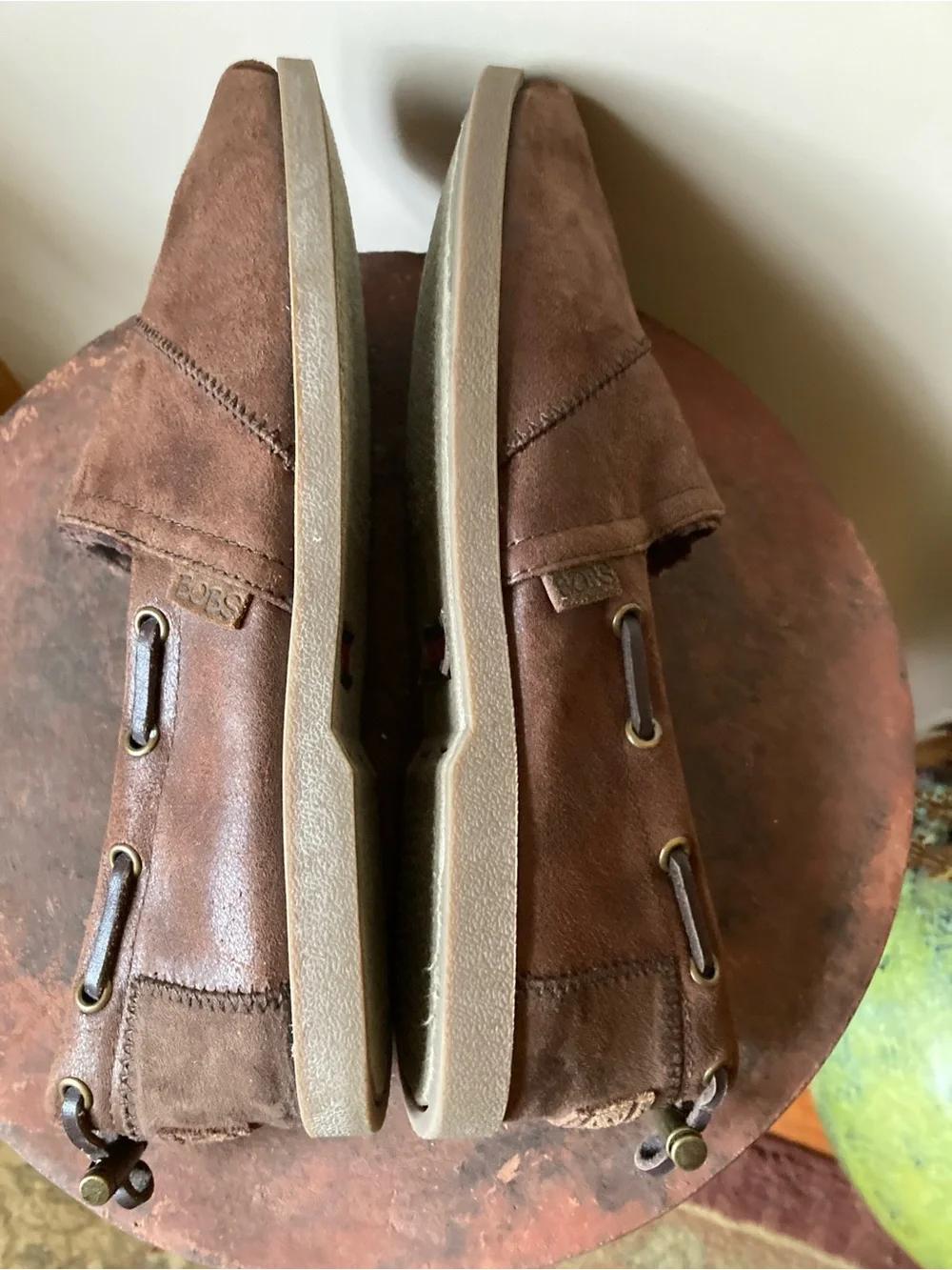 Bobs by Skechers Size 9 Chill Luxe brown casual alpargata flats